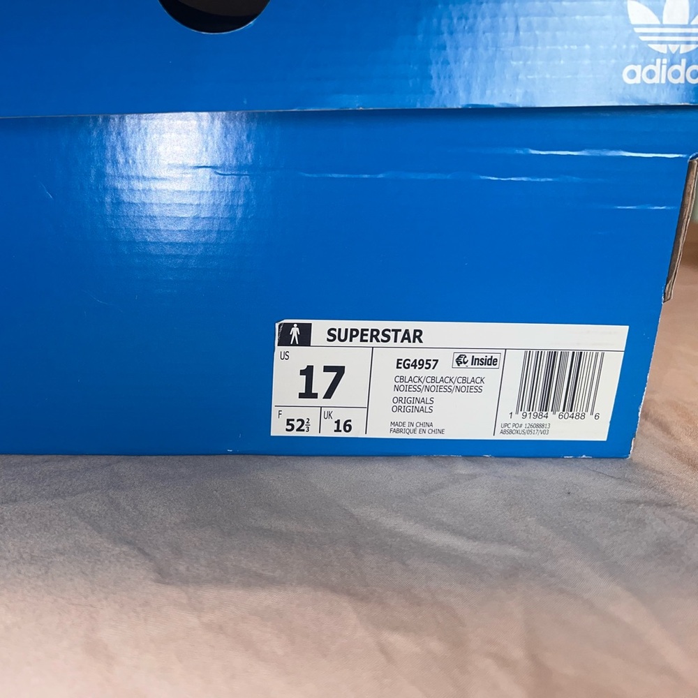 Adidas superstar Black 17